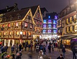 Maisons Colombages Colmar Noël