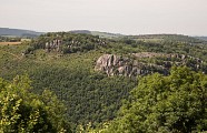 Paysage rocailleux de Mont-Roc
