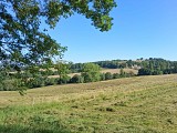 Paysage de campagne autour de L'Hôpital-d'Orion