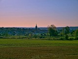 Vue sur le village d'Albestroff