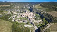 Minerve vue aerienne
