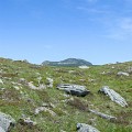 Les deux sommets du Mont Mézenc au loin