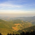 Vue au couchant depuis le Grand Felletin