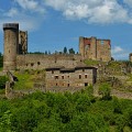 Château de Rochebaron, sur les flancs du Mont Malorum
