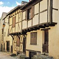 Maison à colombages à Blesle