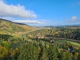Panorama sur la vallée de l'Allier au sommet du Château de Luc
