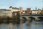 Vue sur le château de Pau