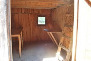 Intérieur de la Cabane de Pré Pourri