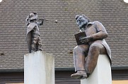 Statue du compositeur Victor Nessler (1841-1890)