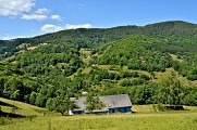 Circuit rando - l'étang du Devin depuis Lapoutroie