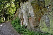 Circuit rando - l'étang du Devin depuis Lapoutroie