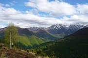 Vue depuis le col de Blazy