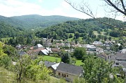 Vue sur le village d'Engomer