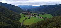Vue sur le village