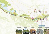 entre gave et golf - Jurançon - carte