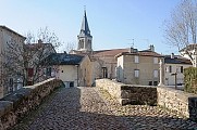 Vue du Vieux Pont Brignais