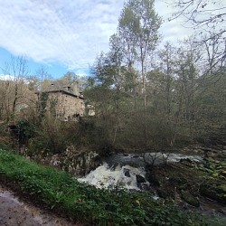 Vers les moulins du Pontal et de Bouscal - Saint André de Najac