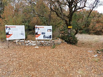 Sentier de mémoire du Maquis d'Ornano - Site de La Bouriette