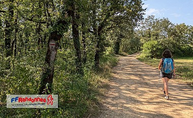 Etape Villeneuve d'Aveyron - Villefranche de Rouergue GR®62B - Chemin de Conques à Toulouse