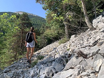 SAINT-LEGER-DU-VENTOUX - Ascension du Ventoux Face Nord