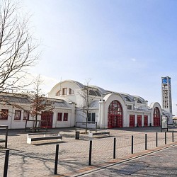 A vélo autour du Louvre-Lens