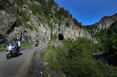 Boucle moto du  Val de Sioule
