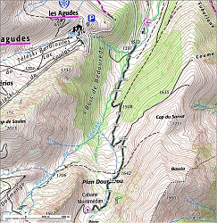 RAQUETTES - CABANE DE LA VALLÉE BLANCHE