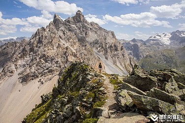 Sentier piéton - R9 - Col du Fruit Départ Méribel Mottaret
