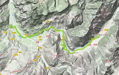 Circuit cyclo Sallanches/Chamonix par Vaudagne