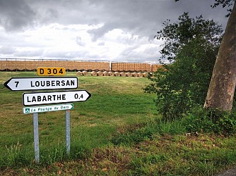 Itinéraire vélo La Poutge du Gers