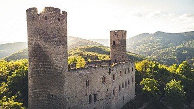 A la découverte des deux châteaux... depuis l'auberge hungerplatz