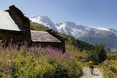 Lac du Goléon depuis les Hières