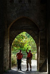 Sur le GR654 de Fourcès à Montréal - Voie de Vezelay Est
