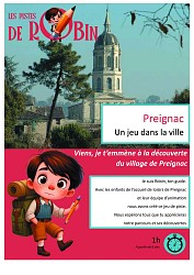 Les Pistes de Robin : Preignac, un jeu dans la ville