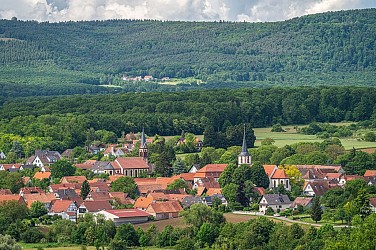 Circuit de randonnée entre Soultz-sous-Forêts Merkwiller-Pechelbronn et Kutzenhausen