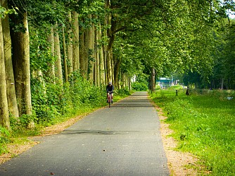 La véloroute de Nevers au pont canal du Guétin