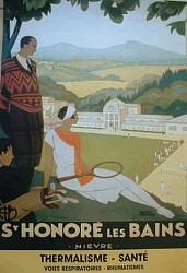 Saint-Honoré-les-Bains : thermes, villas et anciens hôtels
