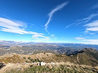 Le sommet de l'Arpille