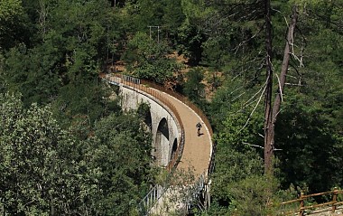 Voie Verte La Cévenole du Collet-de-Dèze à Sainte-Cécile-d'Andorge