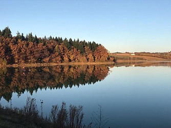 Sentier de la retenue de Briax