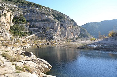 MTB Route 1 Uzès - Gorges du Gardon