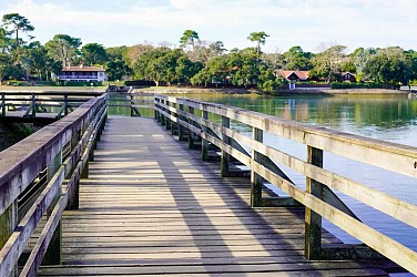 Plage du Lac Marin – Boucle Forêt des Landes by Joe Bike