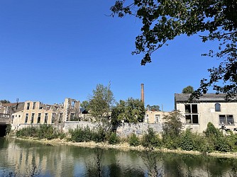 Le sentier de L’ile de la Filature à Givray