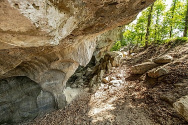 Sentier de randonnée pédestre - Les Meulières à Vachat