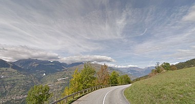 Montée cyclo de Plagne-Villages