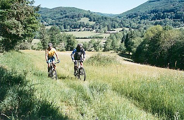 CIRCUIT ROUGE 5 - ESPACE VTT-FFC SALVETAT  / HAUT LANGUEDOC