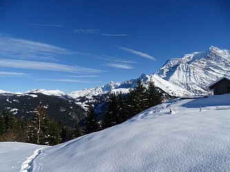 Itinéraire raquettes - Plateau de la Croix / Porcherey