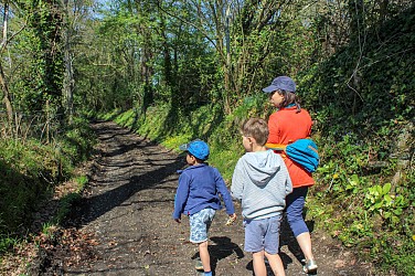 A pied - Les sous-bois de Vaumoisson