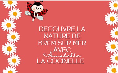 Découvre la nature de Brem avec Annabelle la coccinelle à pied