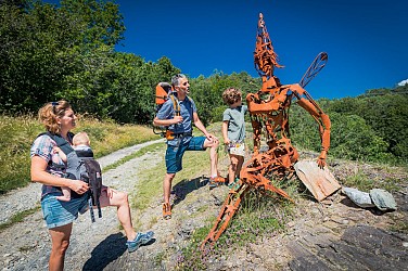 Hautecour Arts Trail- "Les Éphémères Alpines" - Liberty loop